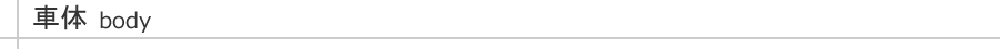 車体